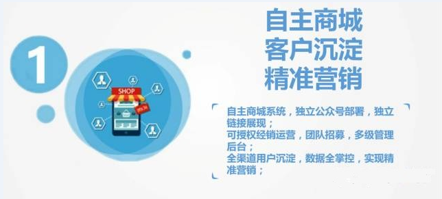 通过商业案例，该公司将为知名民营企业建立一个移动分销商城。